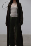 SWAYING/KNIT Mohair Gradient Straight Pants SW212XZ38 Green